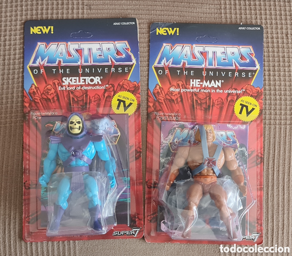 Lot Figurines MOTU Vintage – Maîtres De L'Univers / He-Man (état D'usage)