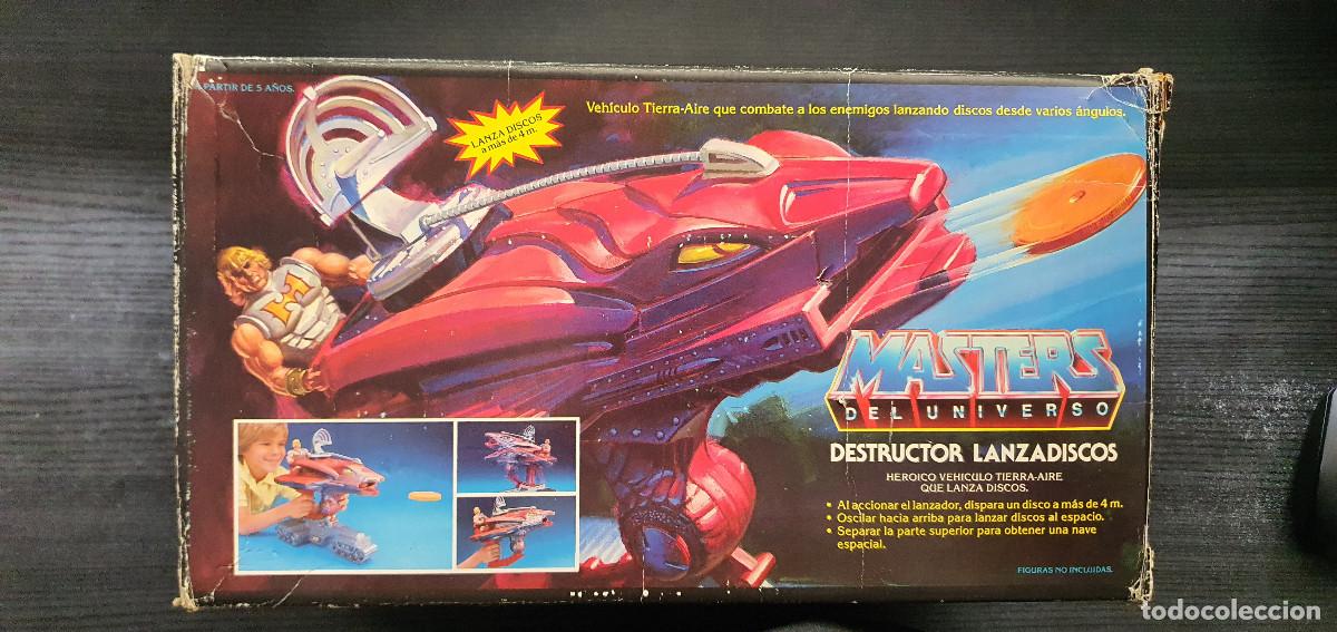 Figuras Masters del Universo: Destructor Lanzadiscos de He-Man y Los Masters del Universo - Foto 1
