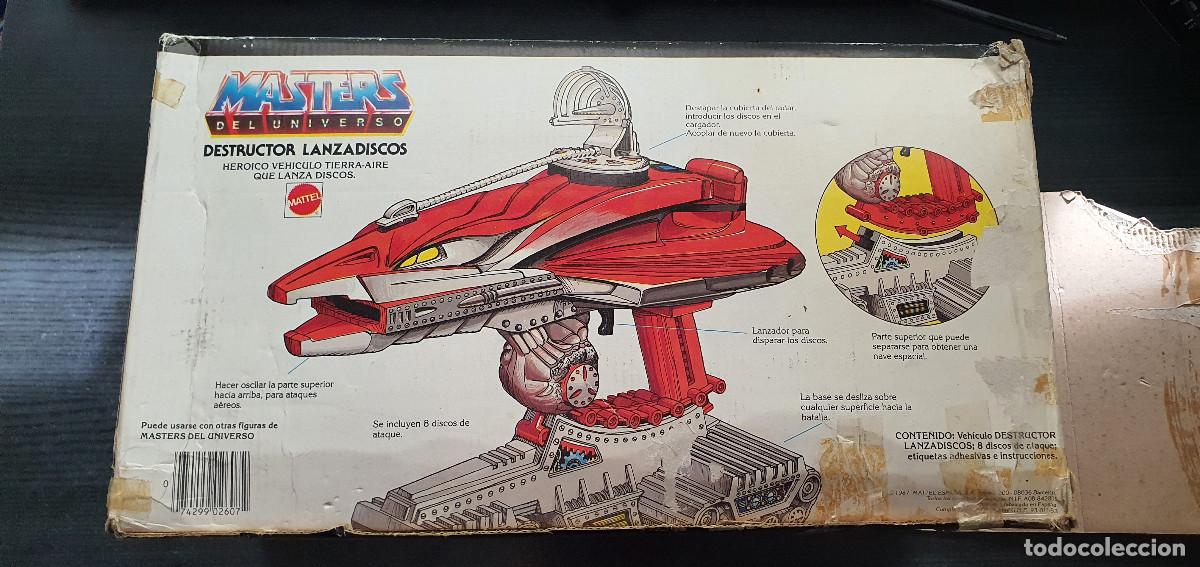 Figuras Masters del Universo: Destructor Lanzadiscos de He-Man y Los Masters del Universo - Foto 5
