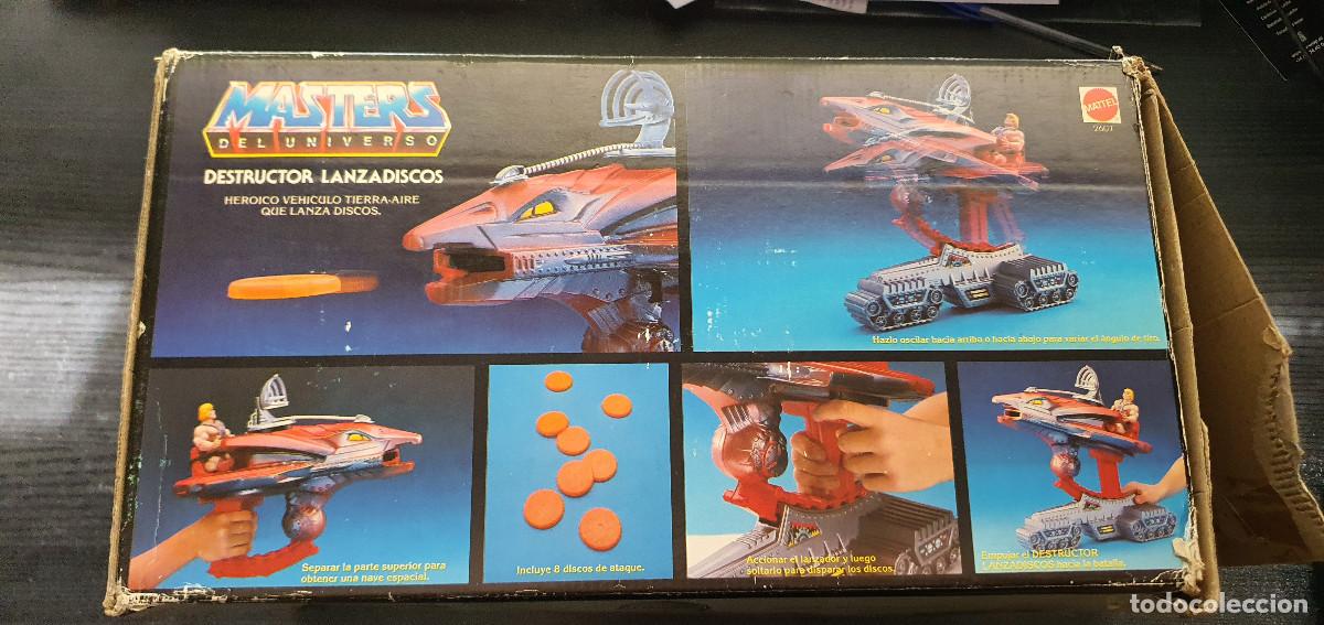 Figuras Masters del Universo: Destructor Lanzadiscos de He-Man y Los Masters del Universo - Foto 6
