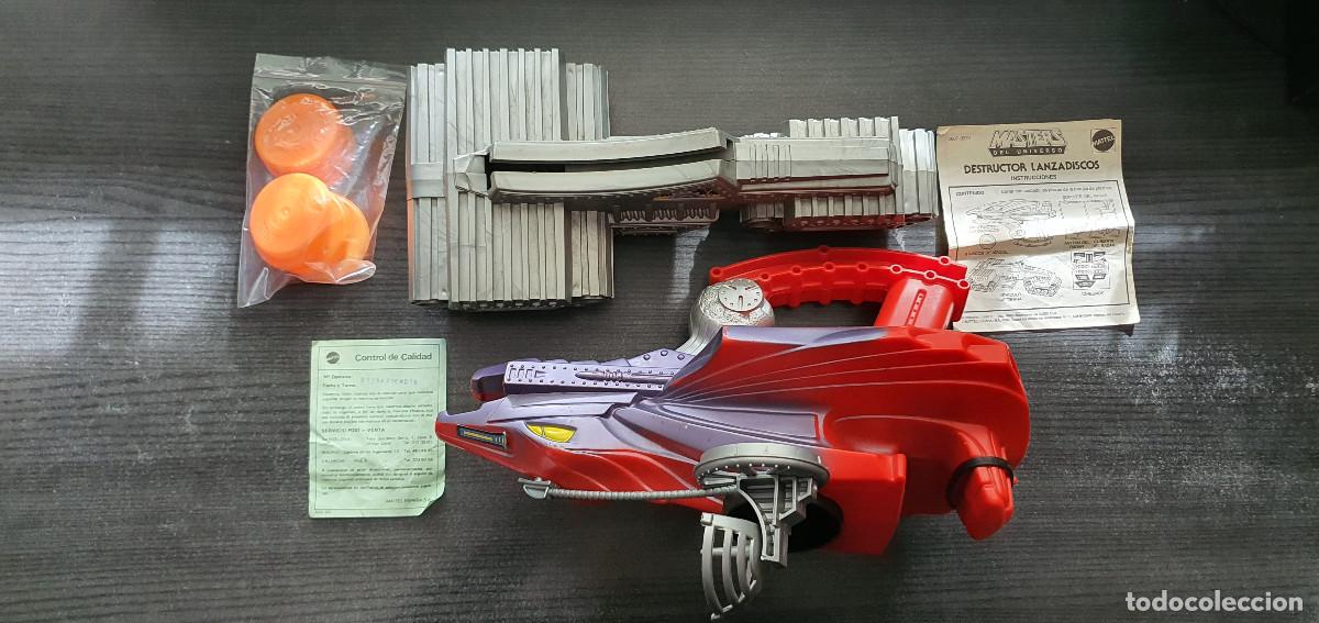 Figuras Masters del Universo: Destructor Lanzadiscos de He-Man y Los Masters del Universo - Foto 7