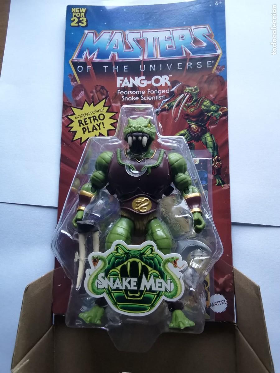 Figuras Masters del Universo: FANG OR Masters del universo origins heman skeletor