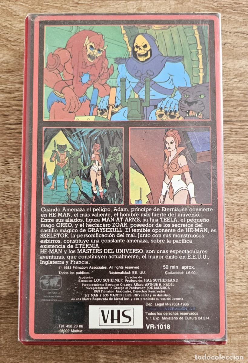 Figuras Masters del Universo: HE- MAN Y LOS MASTER DEL UNIVERSO VHS VOL 18 - Foto 2