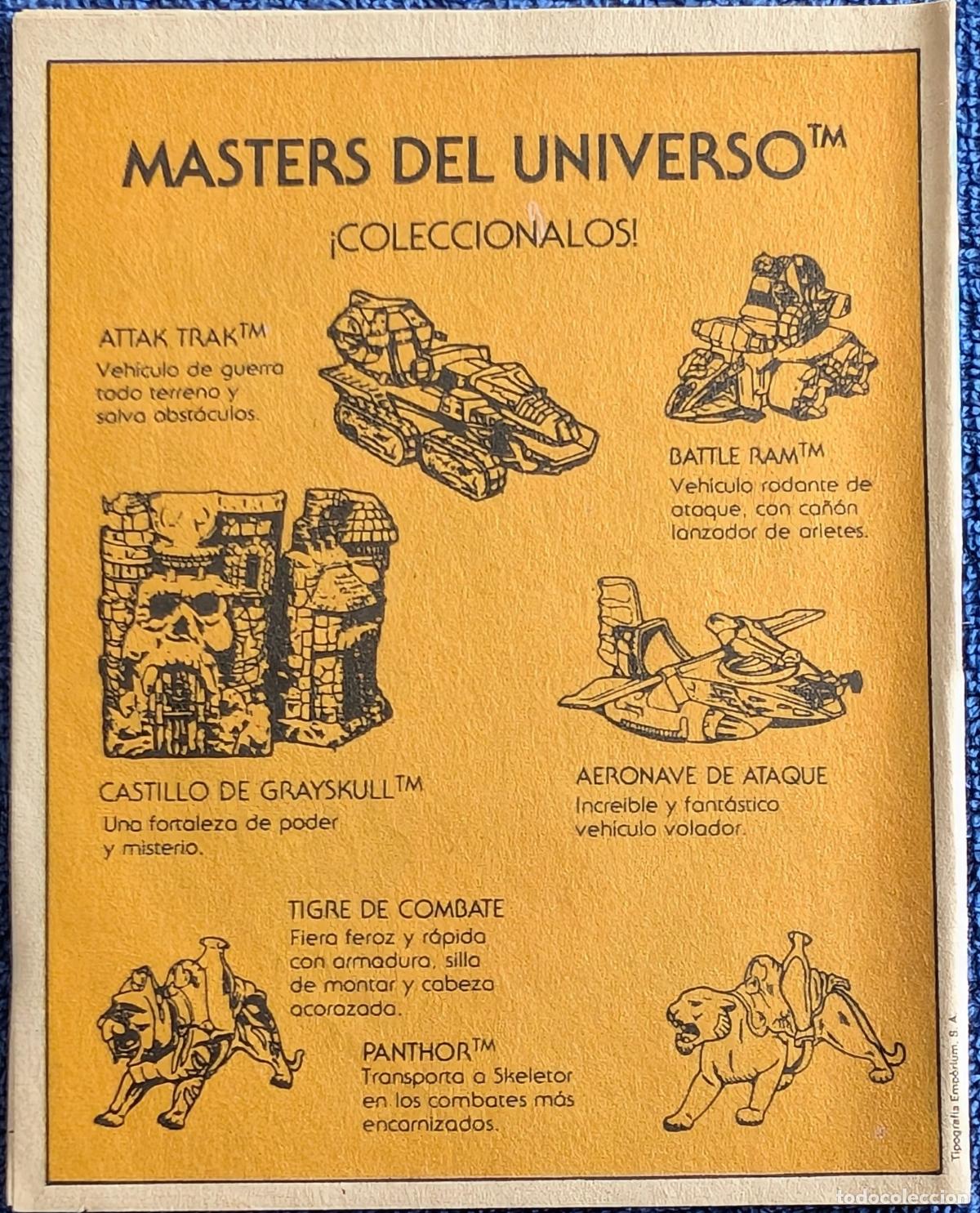 Figuras Masters del Universo: Mini Comic - Masters del Universo n&ordm; 4 - El poder de la Torre de Vigilancia - Mattel (1985) - Foto 2