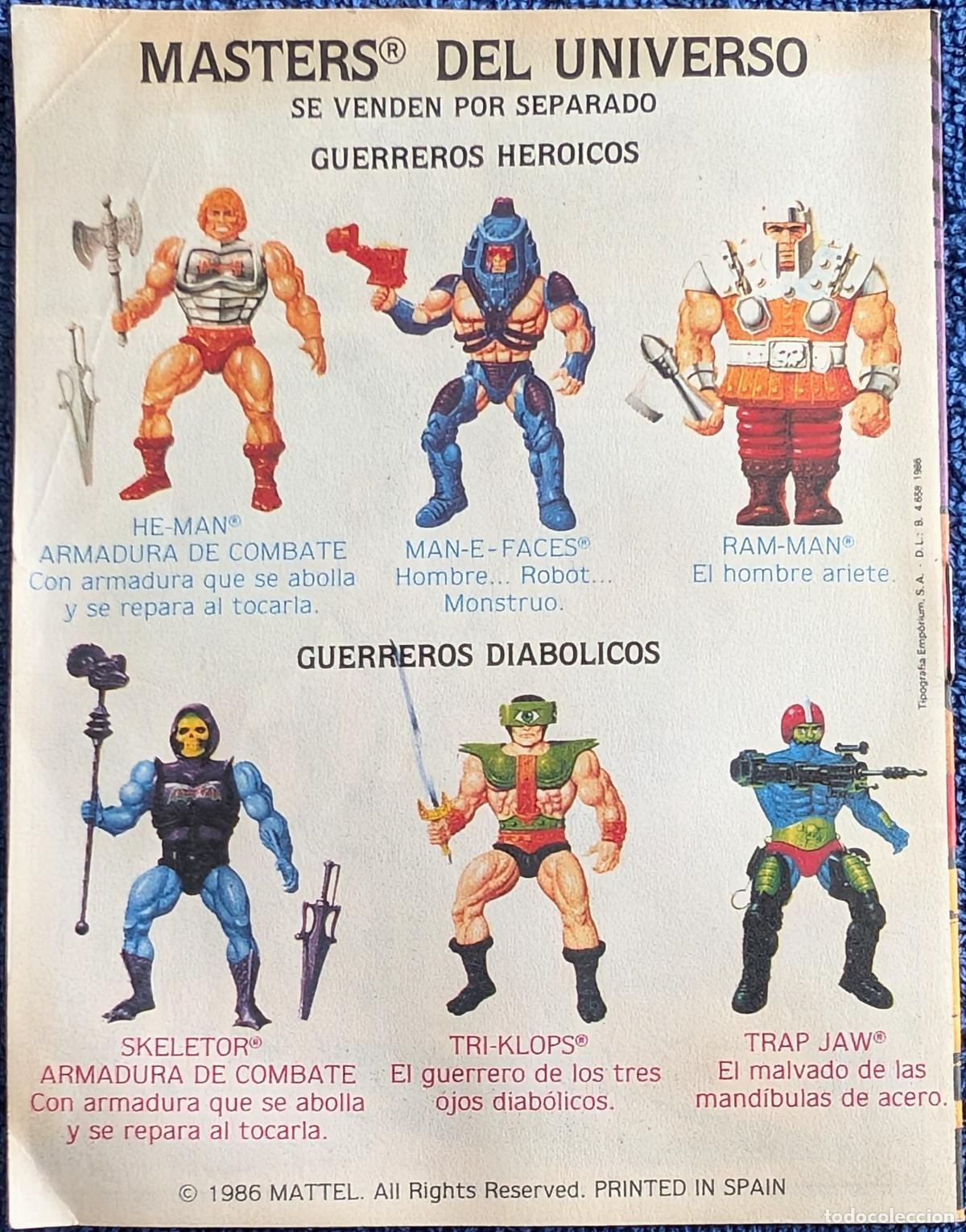 Figuras Masters del Universo: Mini Comic - Masters del Universo n&ordm; 5 - El C&iacute;rculo de la Muerte - Mattel (1984) - Foto 2