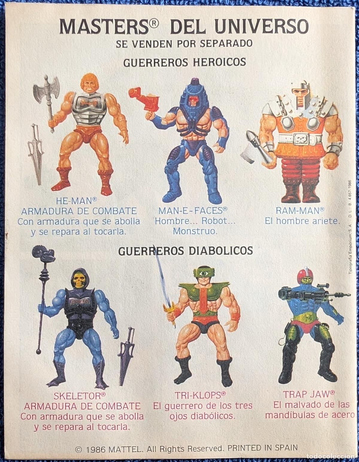 Figuras Masters del Universo: Mini Comic - Masters del Universo n&ordm; 6 - El Obelisco - Mattel (1984) - Foto 2