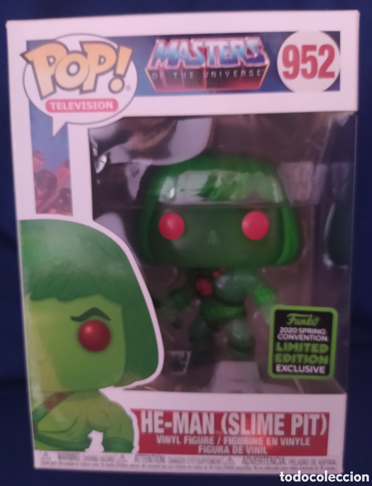 Figuras Masters del Universo: FUNKO MASTERS UNIVERSO HE-MAN SLIME PIT - Foto 1