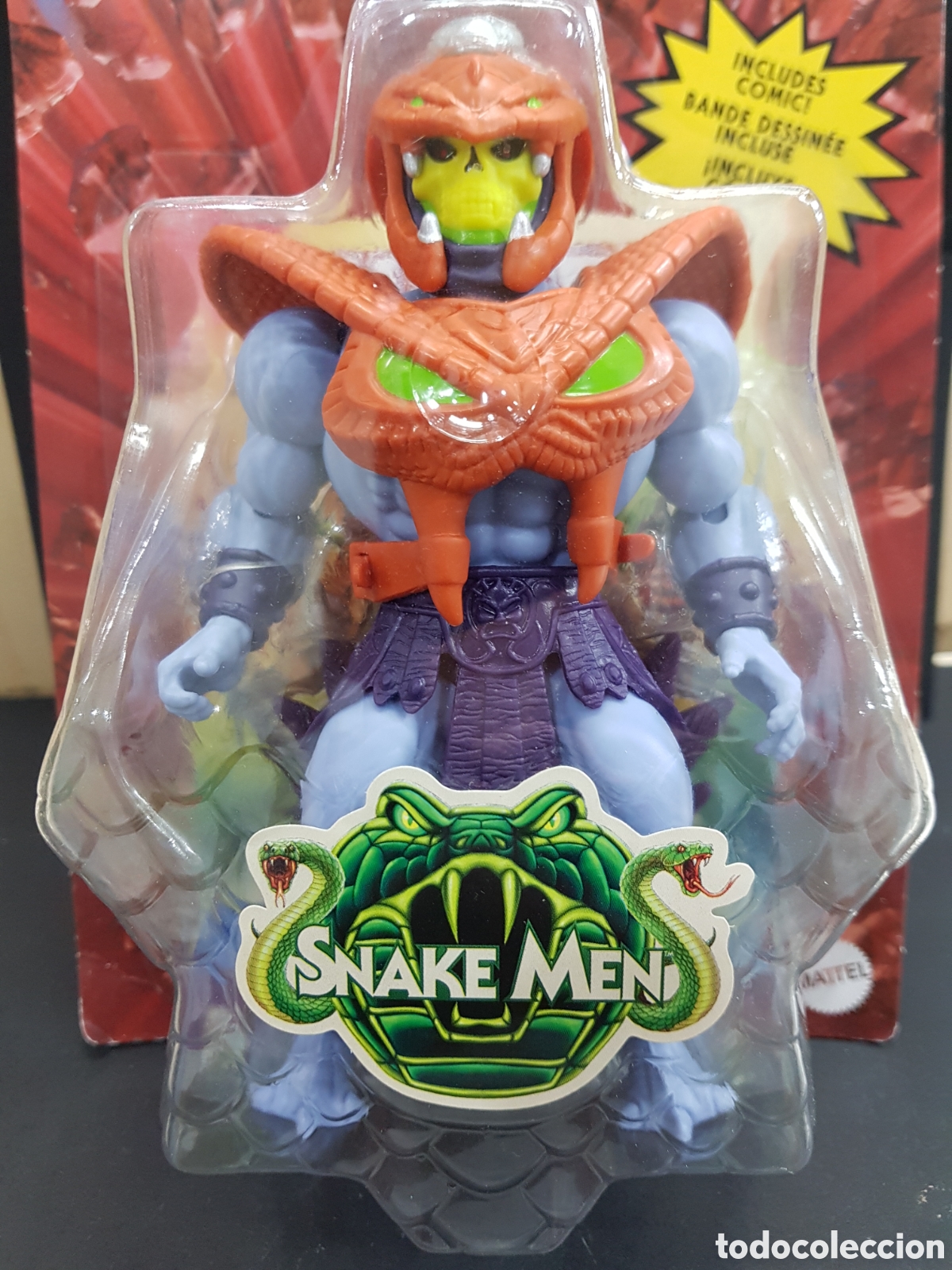 Figuras Masters del Universo: MASTERS DEL UNIVERSO SNAKE SKELETOR - Foto 3