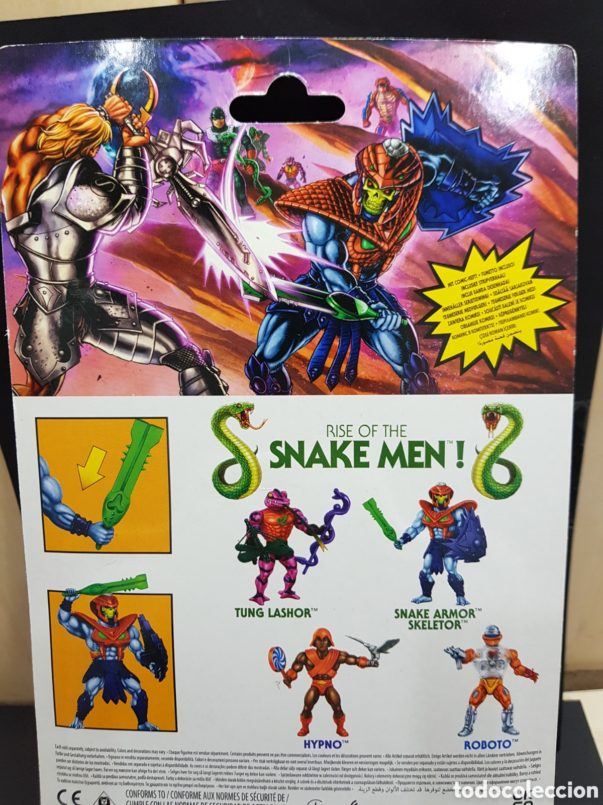 Figuras Masters del Universo: MASTERS DEL UNIVERSO SNAKE SKELETOR - Foto 4