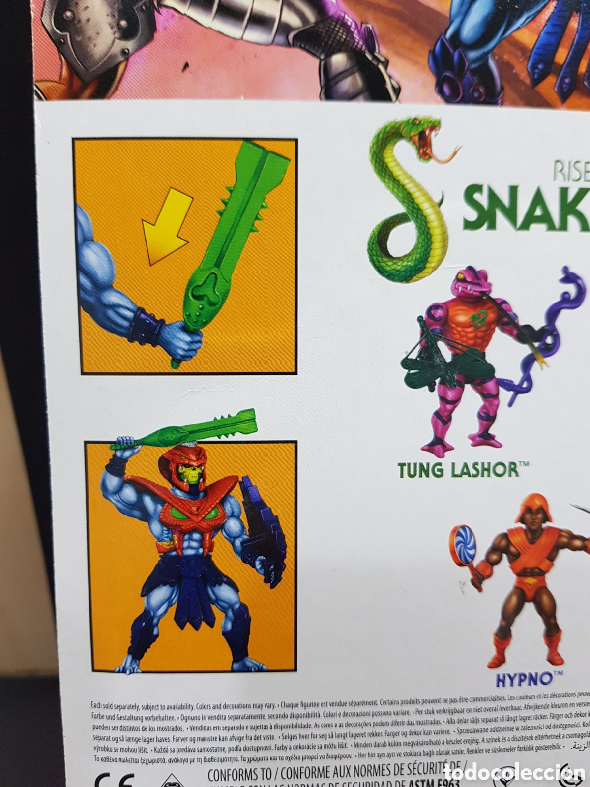 Figuras Masters del Universo: MASTERS DEL UNIVERSO SNAKE SKELETOR - Foto 5