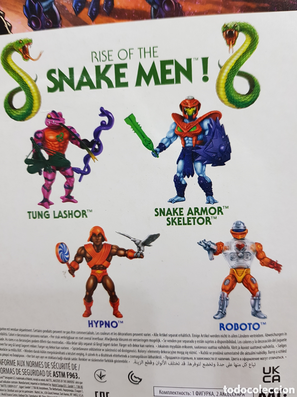Figuras Masters del Universo: MASTERS DEL UNIVERSO SNAKE SKELETOR - Foto 6