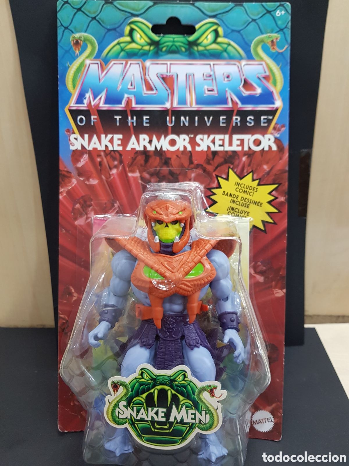 Figuras Masters del Universo: MASTERS DEL UNIVERSO SNAKE SKELETOR - Foto 1