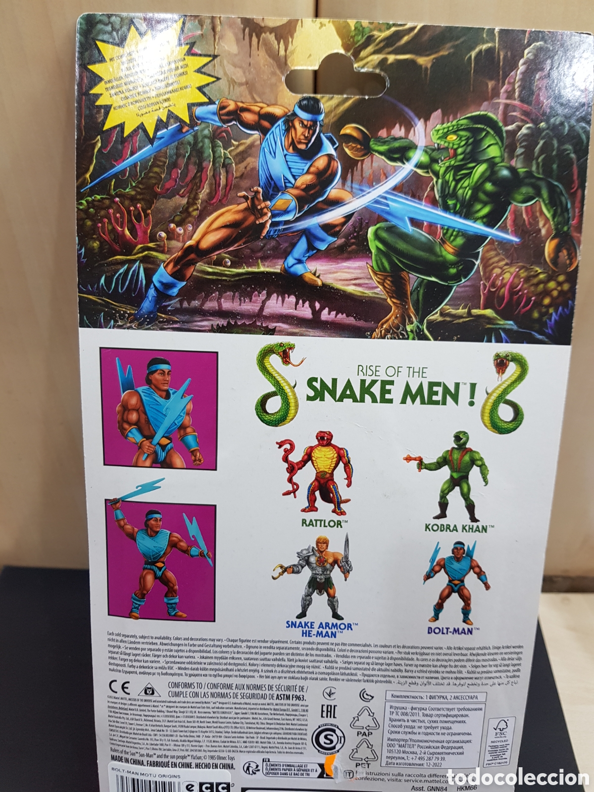 Figuras Masters del Universo: MASTERS DEL UNIVERSO BOLT-MAN - Foto 4