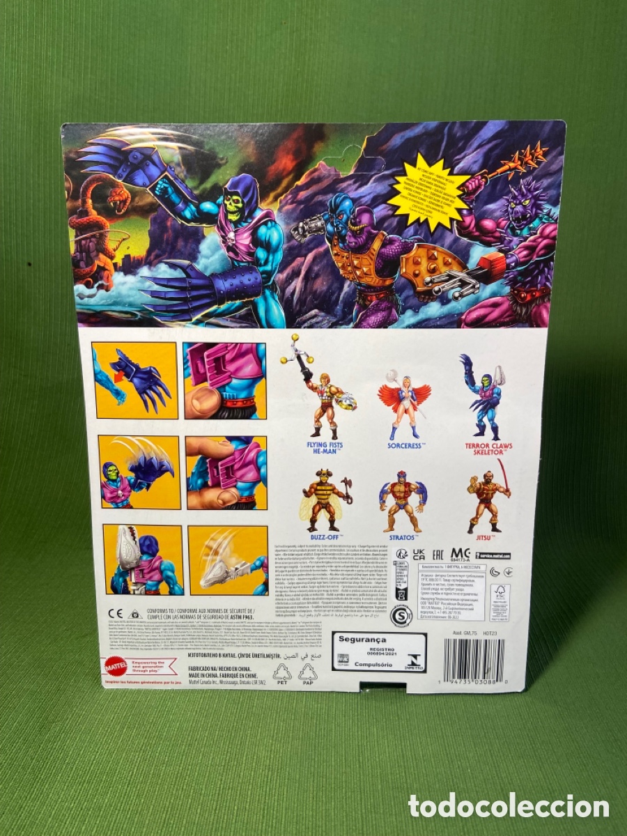 Figuras Masters del Universo: Skeletor terror klaws. Motu. - Foto 4