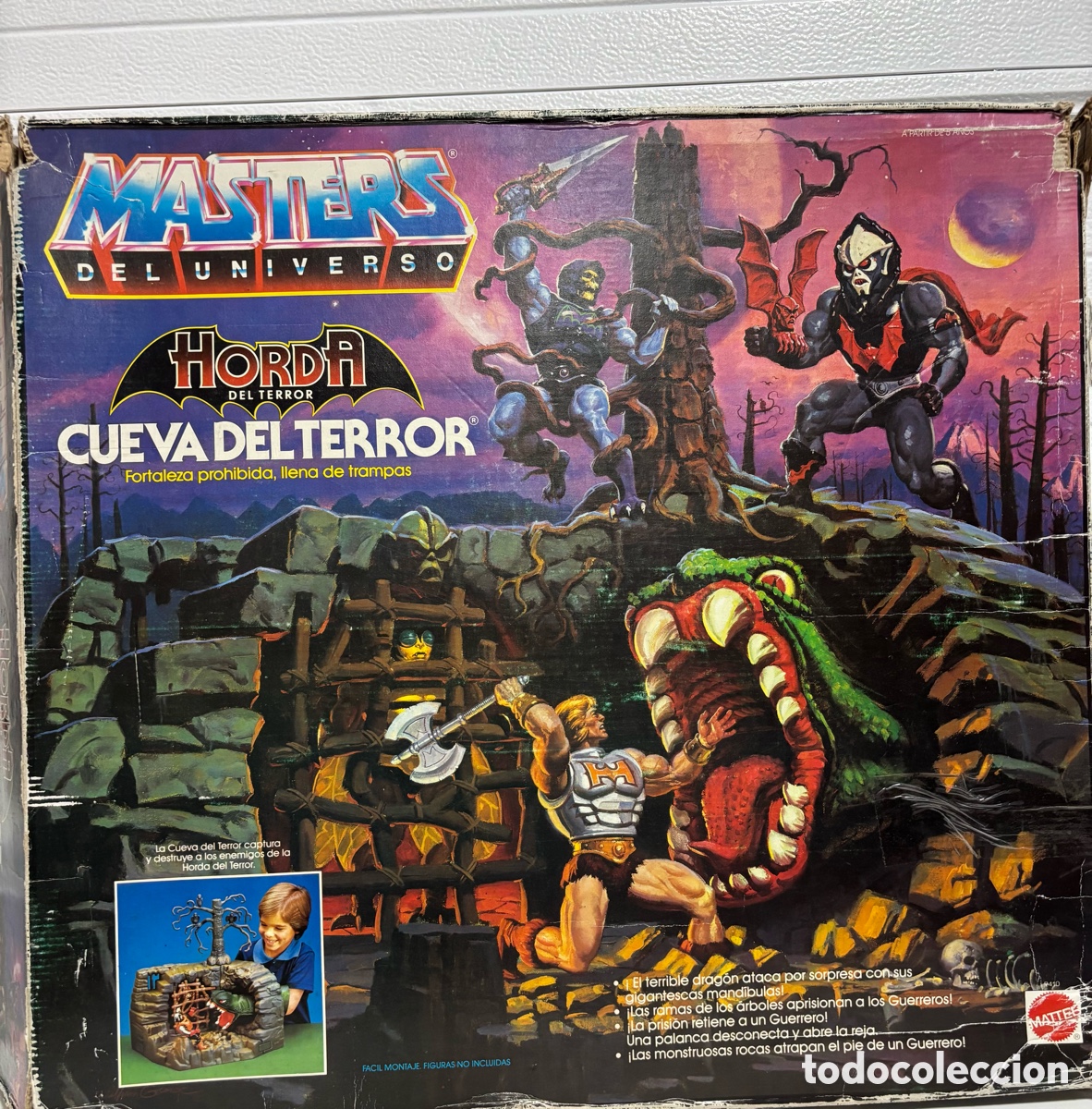 Figuras Masters del Universo: Masters del Universo Cueva del Terror Vintage - Foto 6