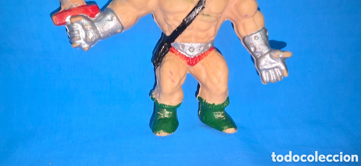 Figuras Masters del Universo: BOOTLEG HEMAN CON ESPADA . HE-MAN . GOMA - Foto 3