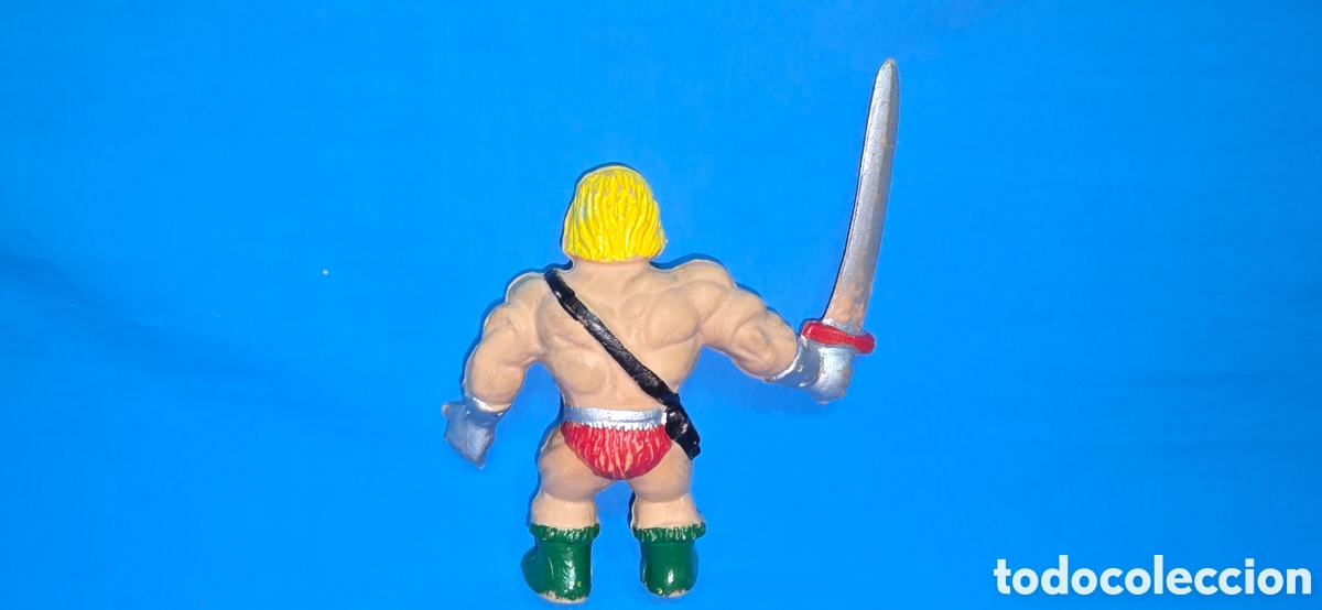 Figuras Masters del Universo: BOOTLEG HEMAN CON ESPADA . HE-MAN . GOMA - Foto 6