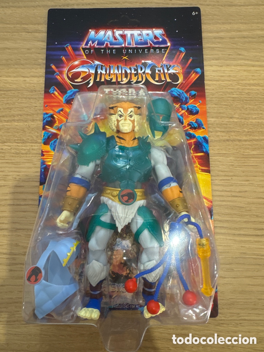 Figuras Masters del Universo: Figura Tygra Masters del Universo x ThunderCats Mattel - Foto 1