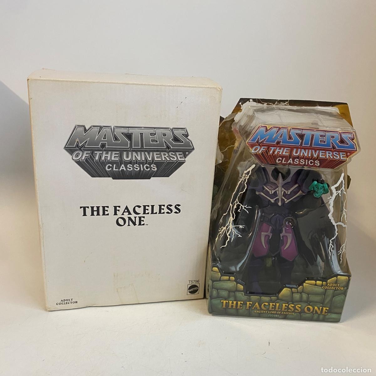 Figura muñeco The Faceless One 2010 Masters del Universo Motu Classics Universe Mattel caja blister