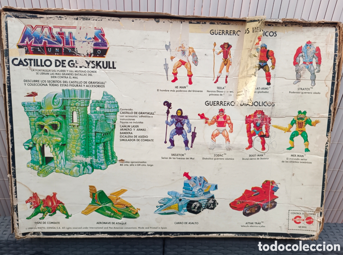 Figuras Masters del Universo: Castillo de Grayskull masters del univserso en caja - Foto 3