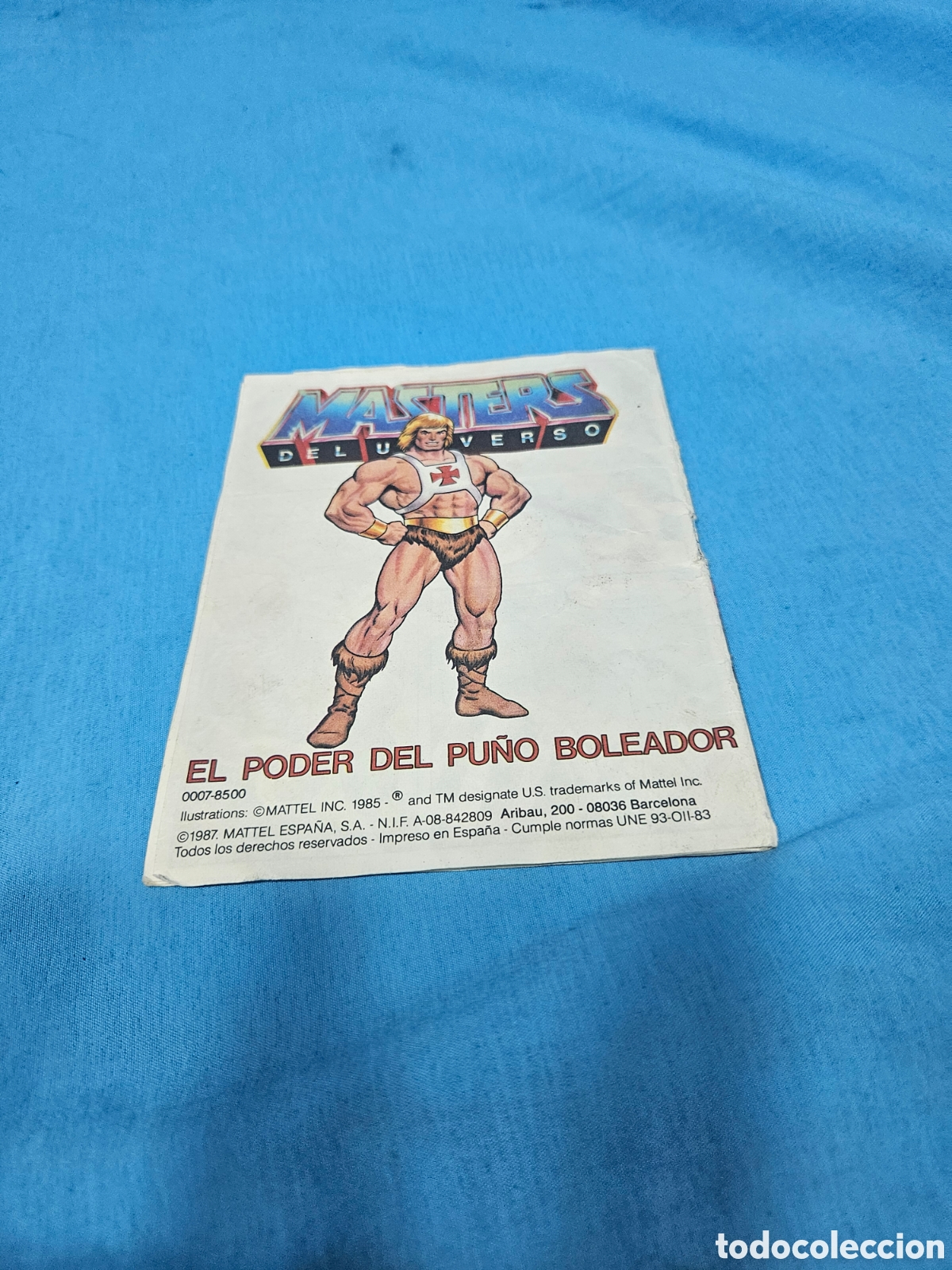 Figuras Masters del Universo: LIBRILLO COMIC MASTERS DEL UNIVERSO. EL PODER DEL PU&Ntilde;O BOLEADOR - Foto 2