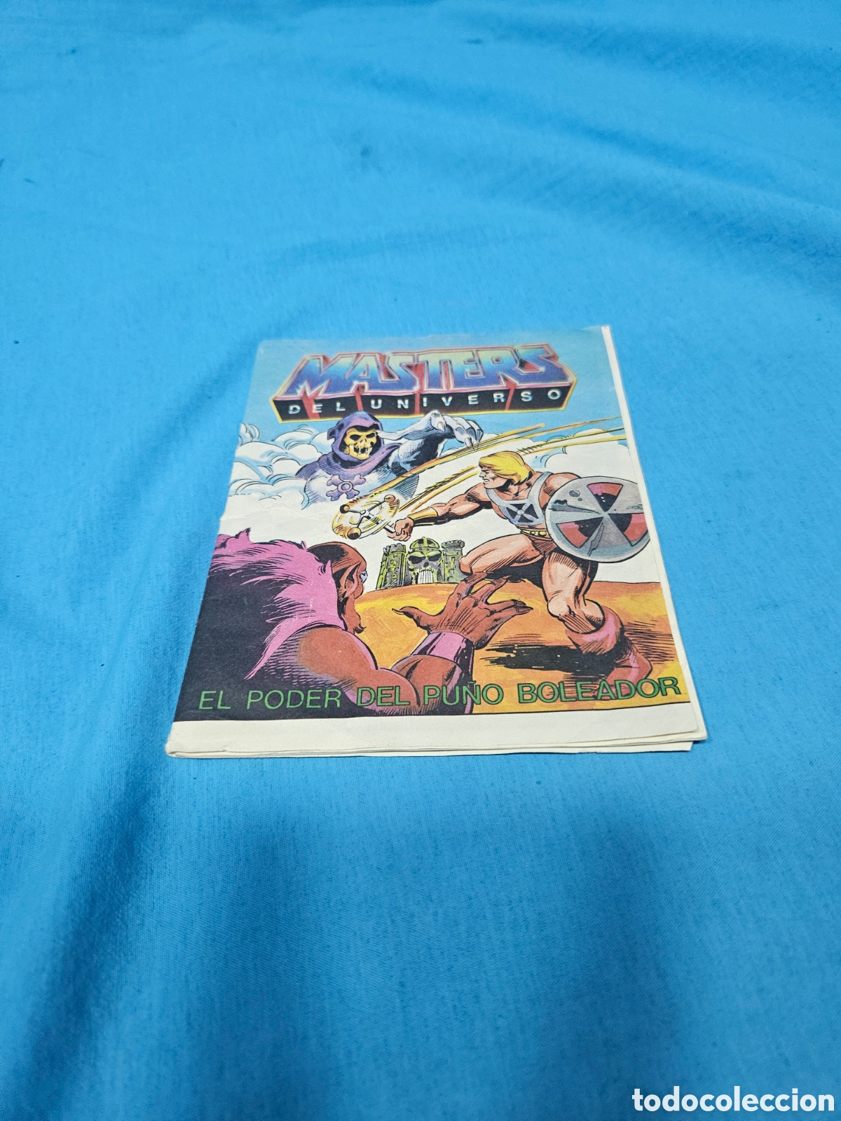 Figuras Masters del Universo: LIBRILLO COMIC MASTERS DEL UNIVERSO. EL PODER DEL PU&Ntilde;O BOLEADOR - Foto 1