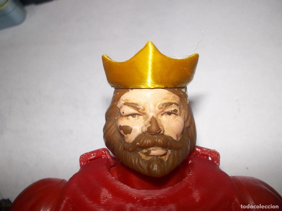 Figuras Masters del Universo: CORONA REY RANDOR MASTERS DEL UNIVERSO MOTU VINTAGE - Foto 3