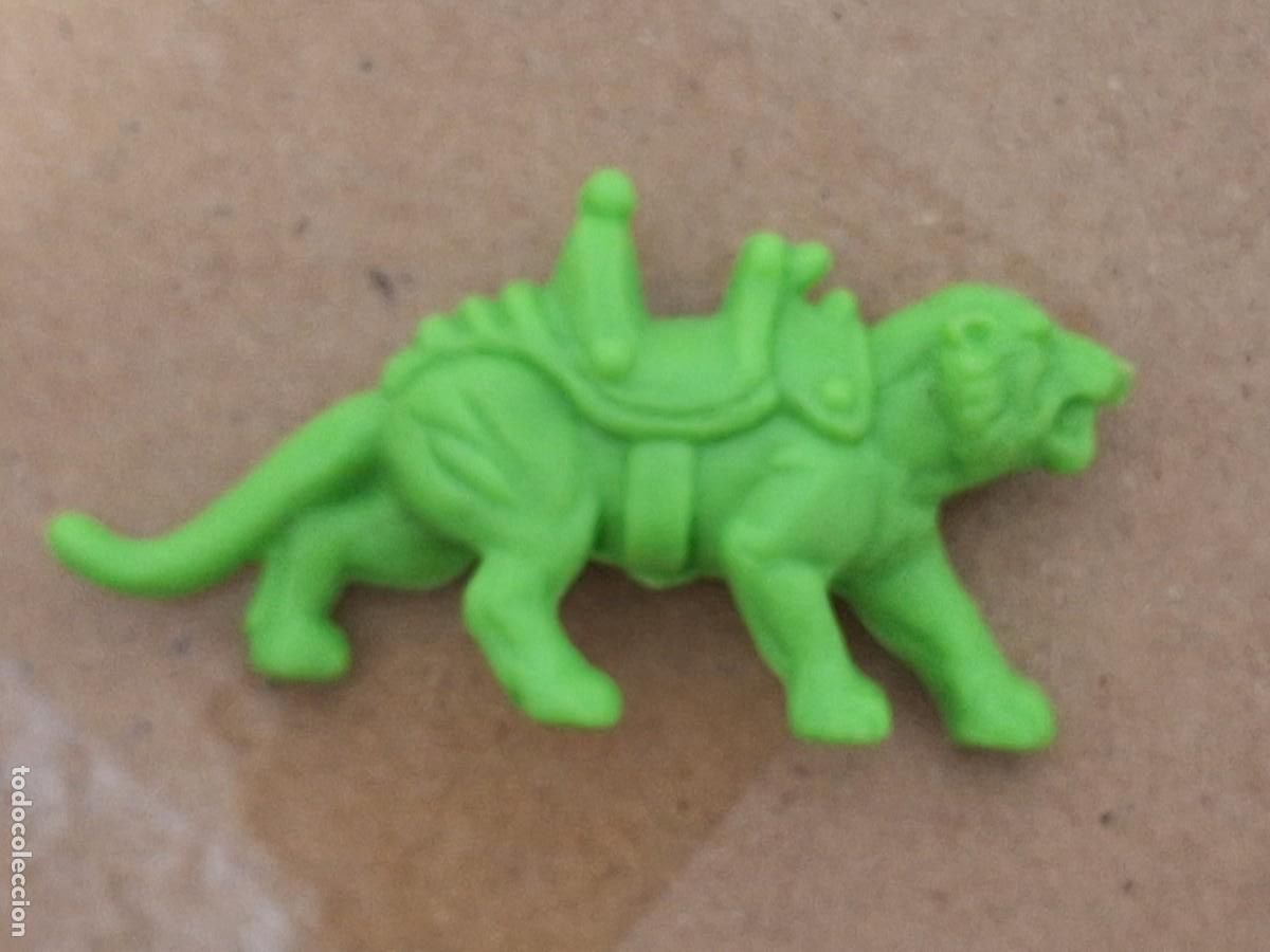 Figuras Os Masters do Universo: MOTU FIGURA DUNKIN HE MAN MASTERS DEL UNIVERSO MATTEL 1985 BATTLE CAT PANTHOR COLOR VERDE CLARO