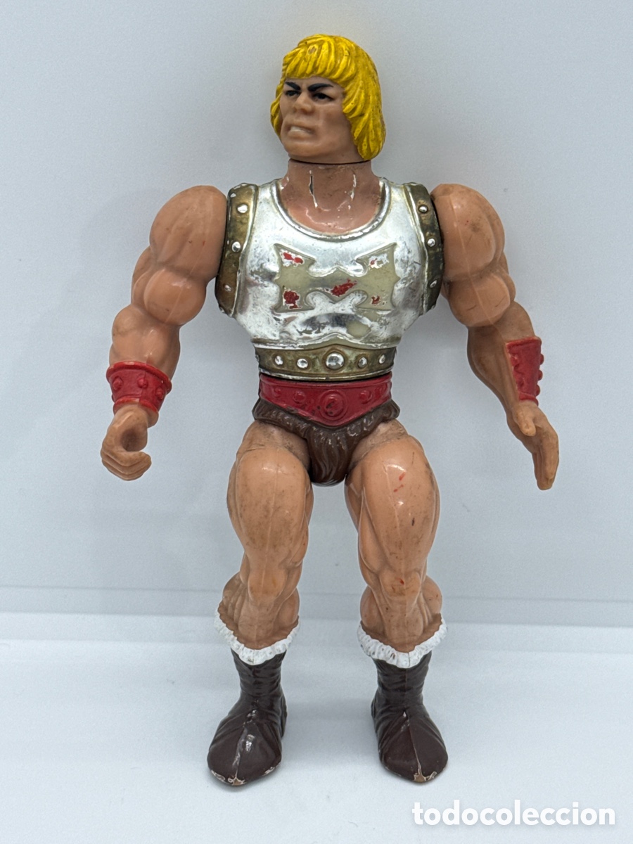 Figuras Masters del Universo: HE- MAN PU&Ntilde;O BOLEADOR - Foto 1