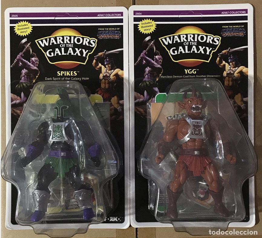 Figuras Masters del Universo: Warriors of the Galaxy Spikes y YGG Wave 2 Masters of the Universe