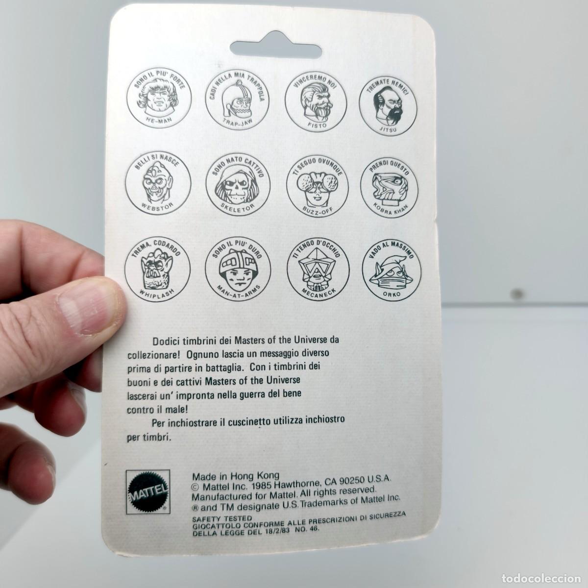 Figuras Masters del Universo: Master del Universo - Mini Stamp He-Man 1985 - Foto 3