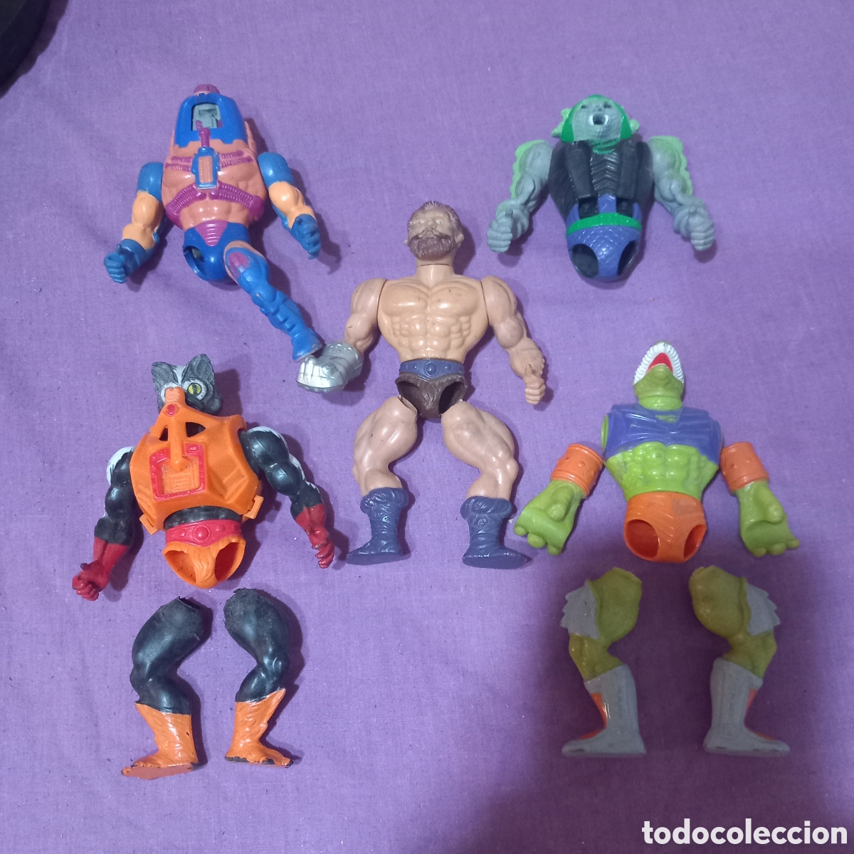 Figure Masters del Universo: 5&times;MASTERS UNIVERSO/STINKOR+SNAKE FACE/FISTO+E FACES+SSQUEEZE
