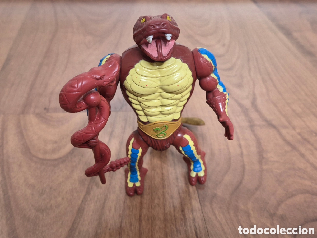 Figuras Masters del Universo: Rattlor. 100% Completo. Masters del Universo. Motu Mattel 1985 Taiwan.figura mu&ntilde;eco