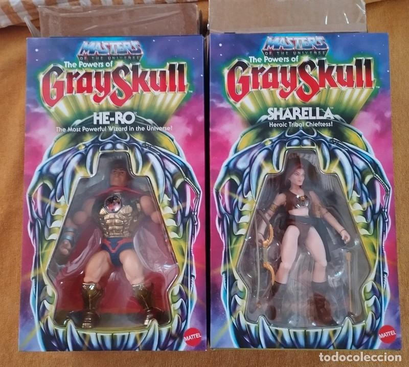 Figuras Masters del Universo: Lote Sharella & He-ro motu masters of the universe origins