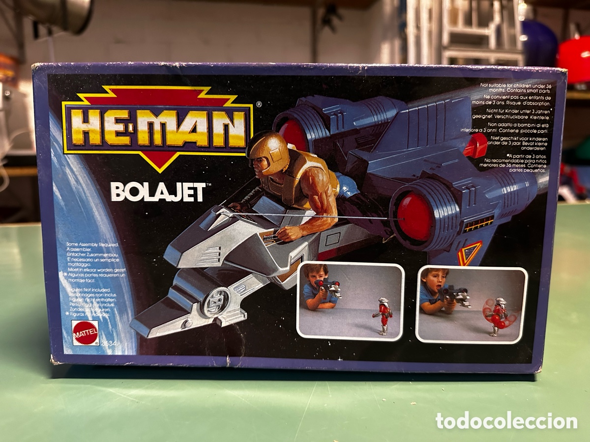 Figuras Masters del Universo: MASTERS DEL UNIVERSO HEMAN HE-MAN BOLAJET. A ESTRENAR .MATTEL.