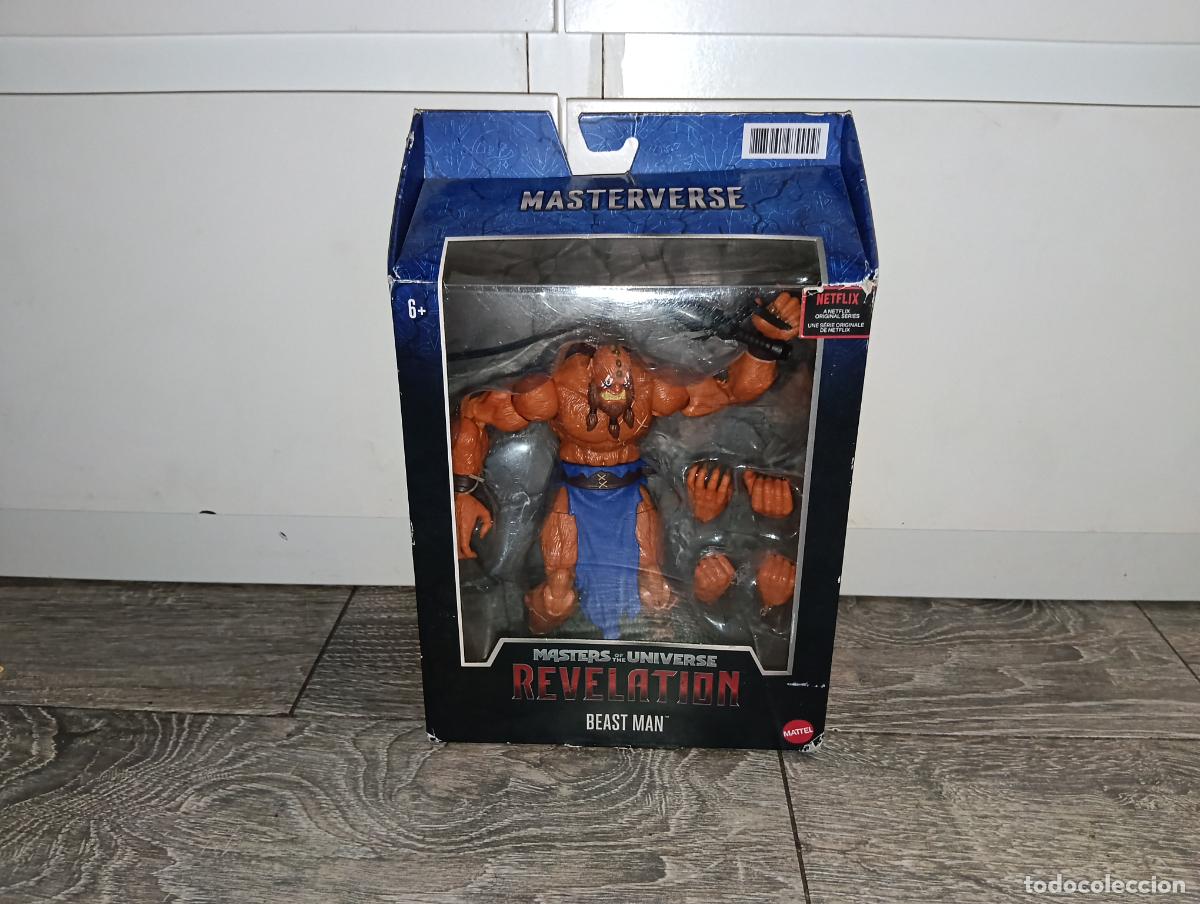 Figuras Masters del Universo: Figura Beast-Man Masterverse Masters del Universo Revelation Mattel Nuevo en Caja a estrenar