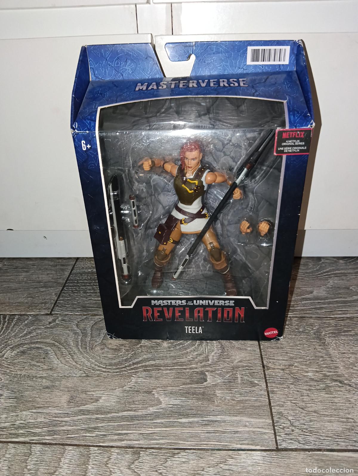 Figuras Masters del Universo: Figura Teela Masterverse Masters del Universo Revelation Mattel Nuevo en Caja a estrenar