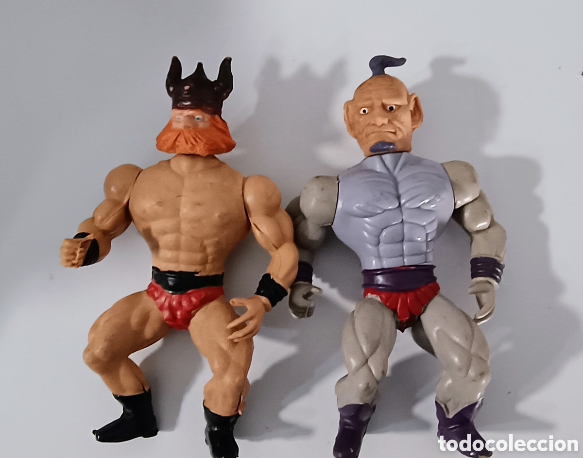 Figuras Masters del Universo: Galaxy Warriors Huk y Balther