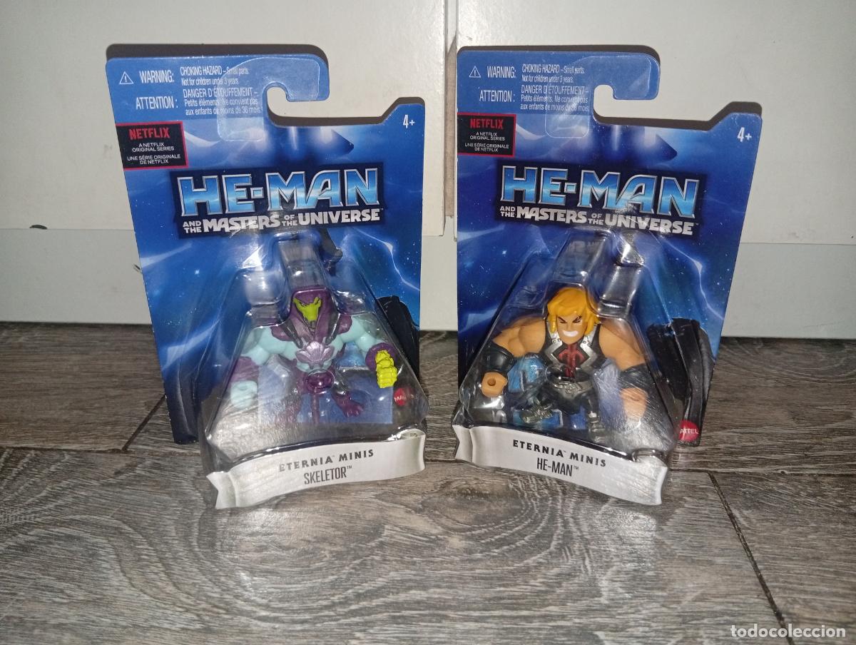 Figuras Masters del Universo: Pack figuras Master del universo Eternia Minis He man y Skeletor