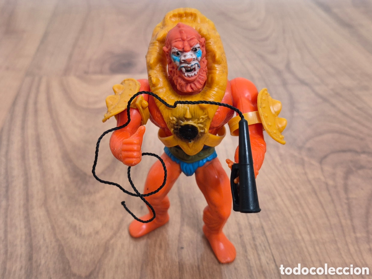 Figuras Masters del Universo: Beastman 100% Completo Masters del Universo. Hombre bestia mattel completa latigo hombreras variante