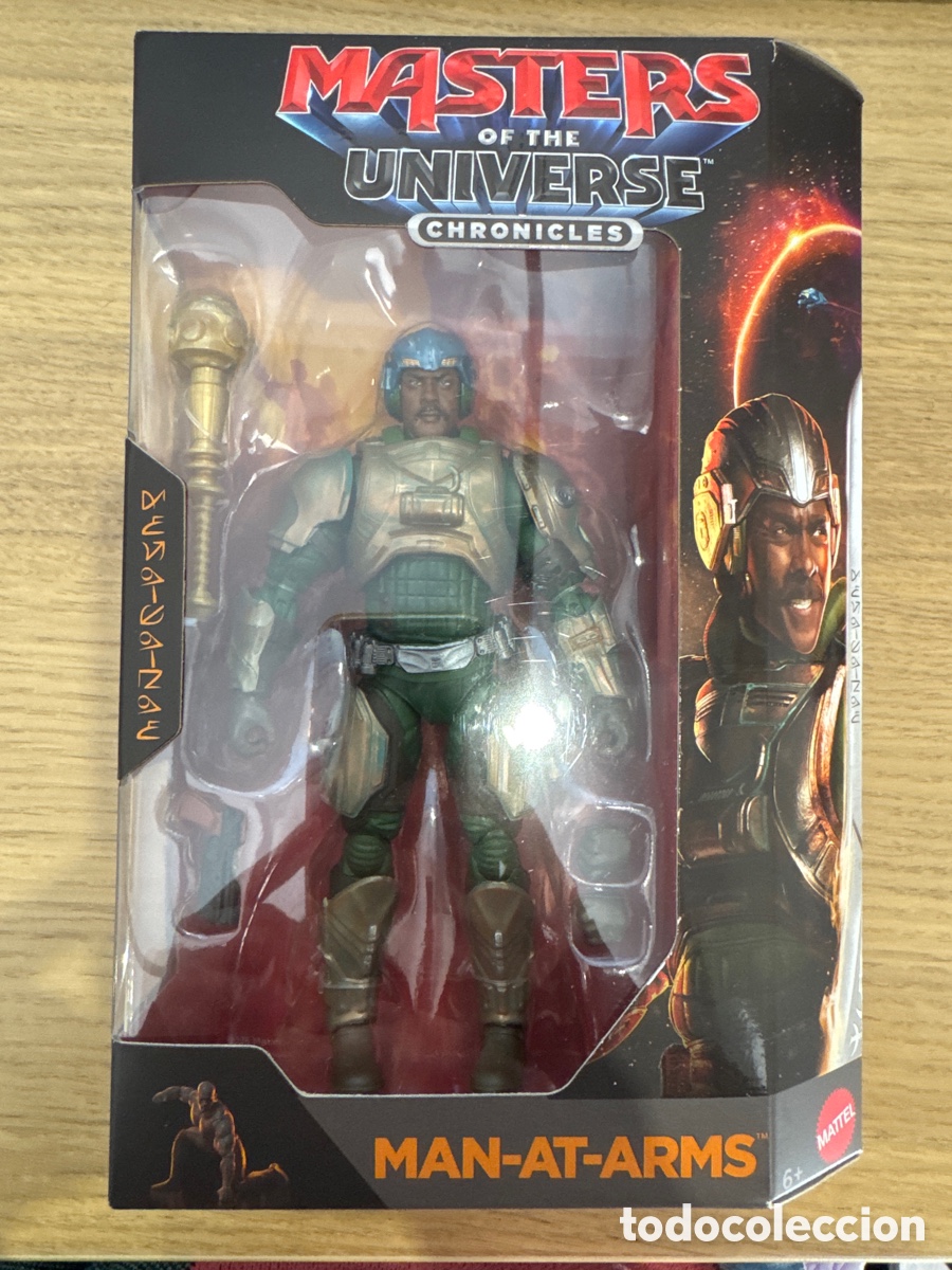 Figuras Masters del Universo: Figura Man-At-Arms Masters Of The Universe 2026 Movie Chronicles Mattel