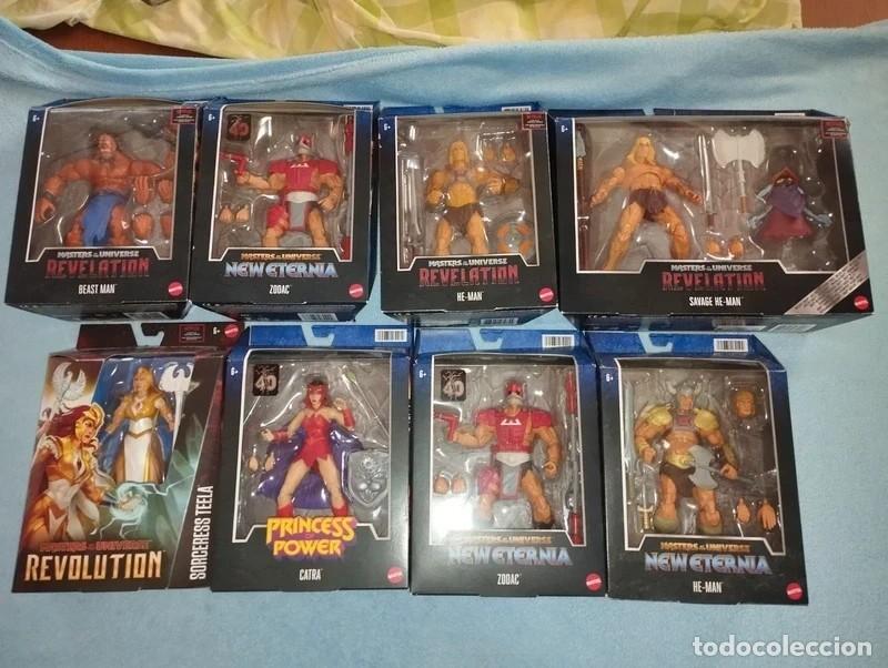 Figuras Masters del Universo: Lote 8 masterverse masters of the universe motu zodac, catra, beast man, heman etc