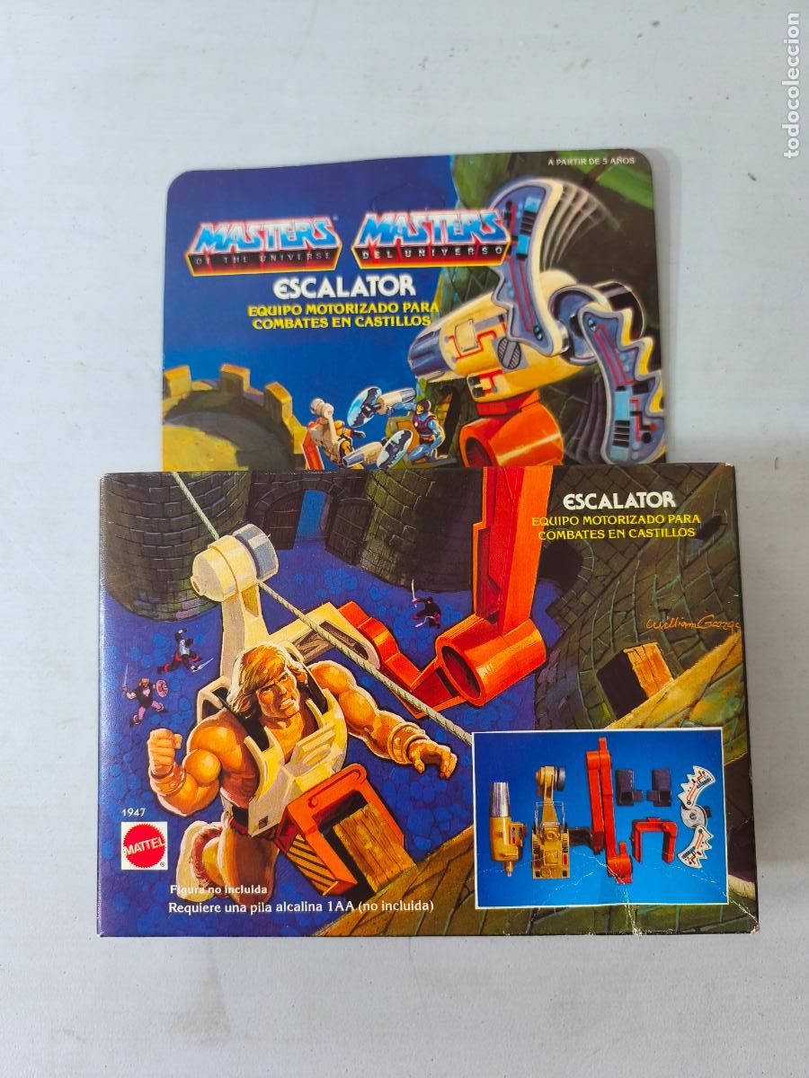 Figuras Masters del Universo: MASTERS DEL UNIVERSO ESCALATOR, DE MATTEL, A&Ntilde;O 1989, EN CAJA. CC