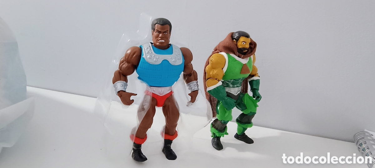Figuras Masters del Universo: Masters del universo 2 figuras Clamp champ y Plasmar - Foto 1