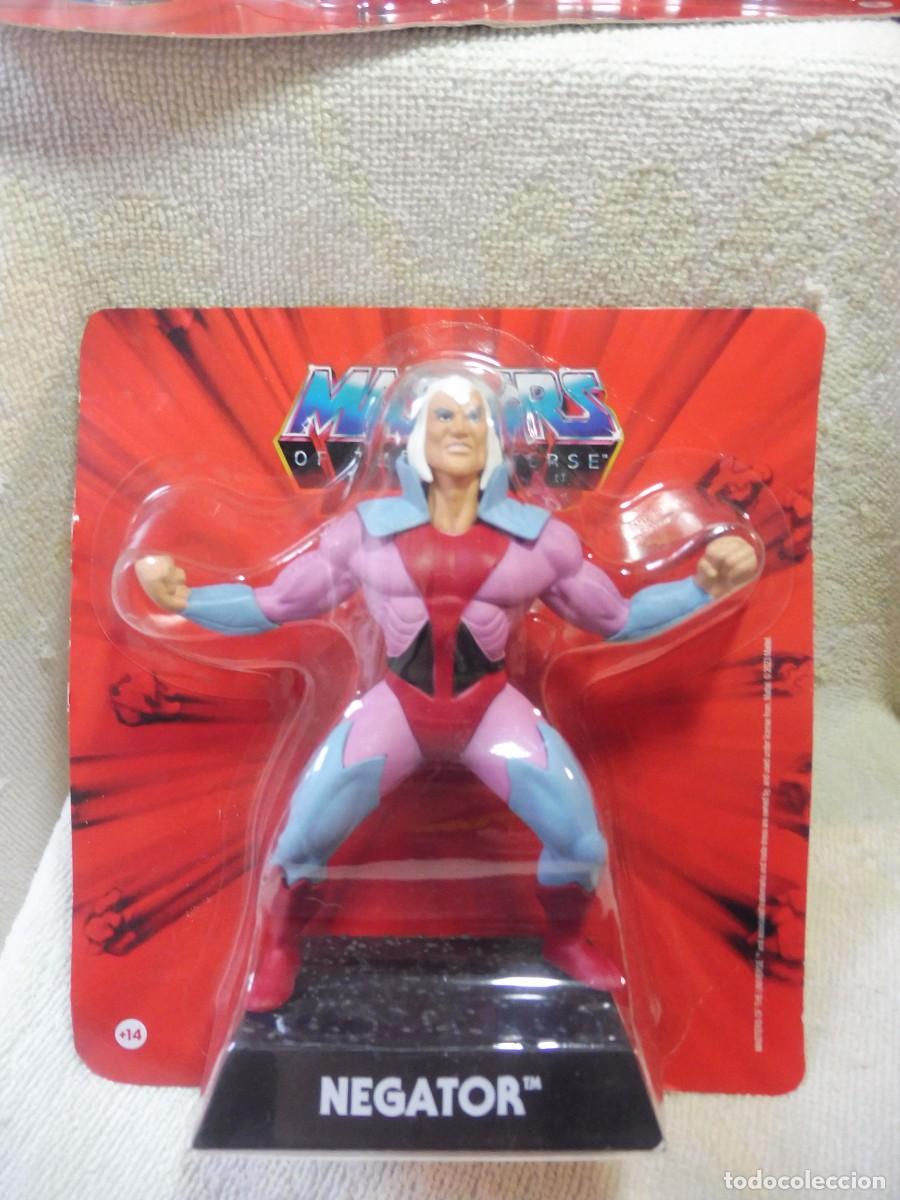 Figurines Ma&icirc;tres de l'Univers: Blister Masters del Unisvero figura Negator, Planeta deAgostini Mattel 2023
