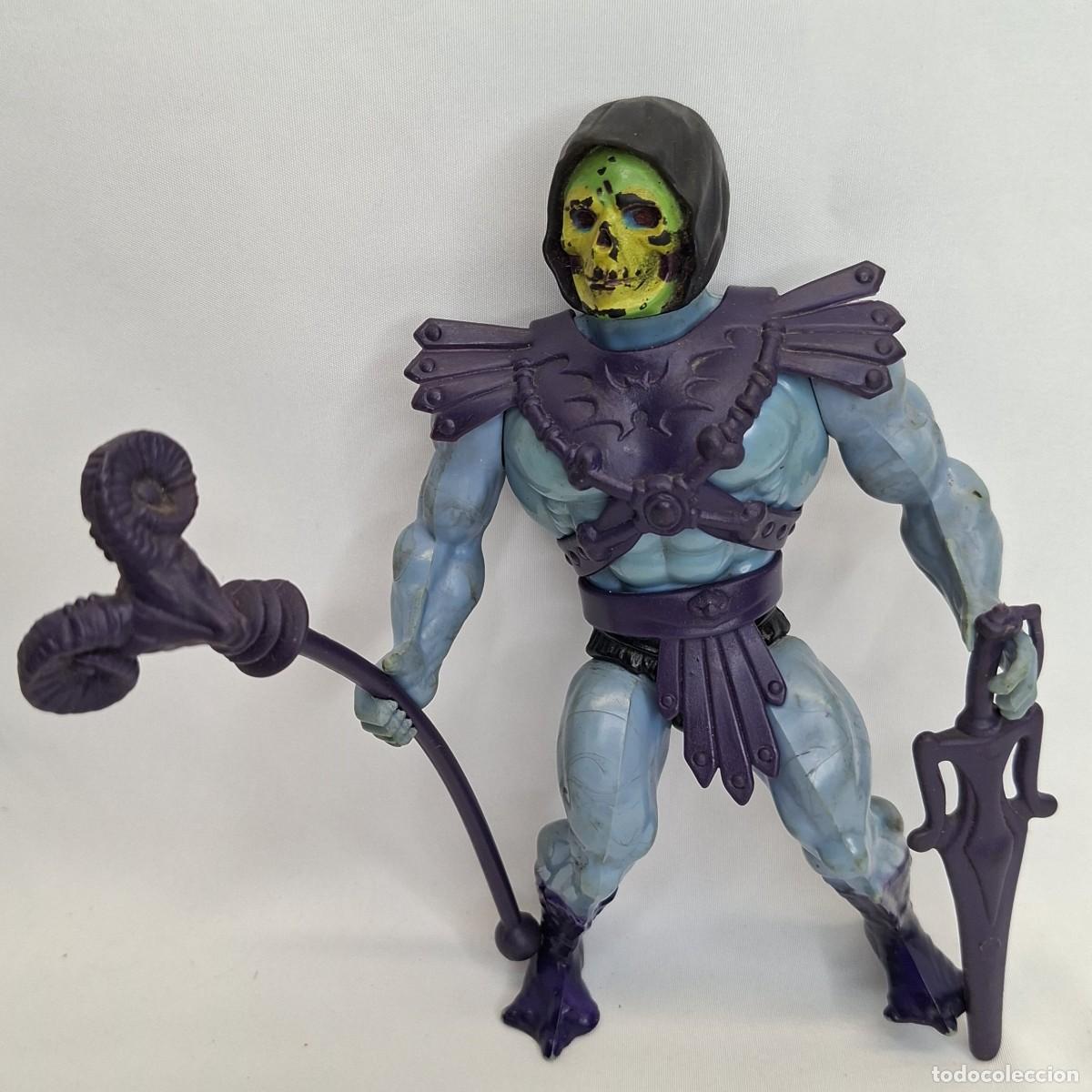 Figuren von Masters of the Universe: FIGURA MASTERS DEL UNIVERSO SKELETOR, MATTEL INC 1981 SPAIN.