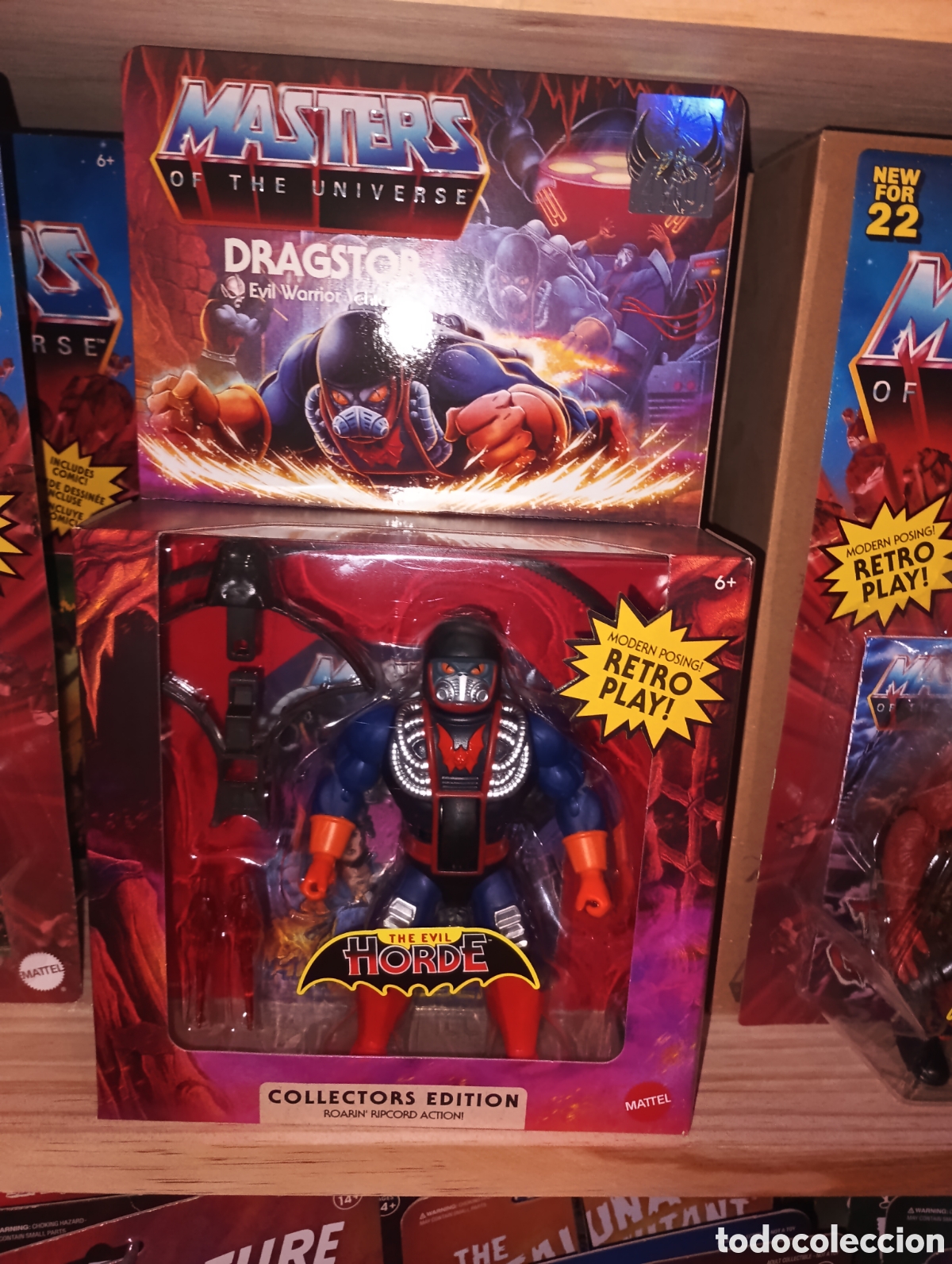 Figuras Masters del Universo: Precintada Masters origins Dragstor Figura