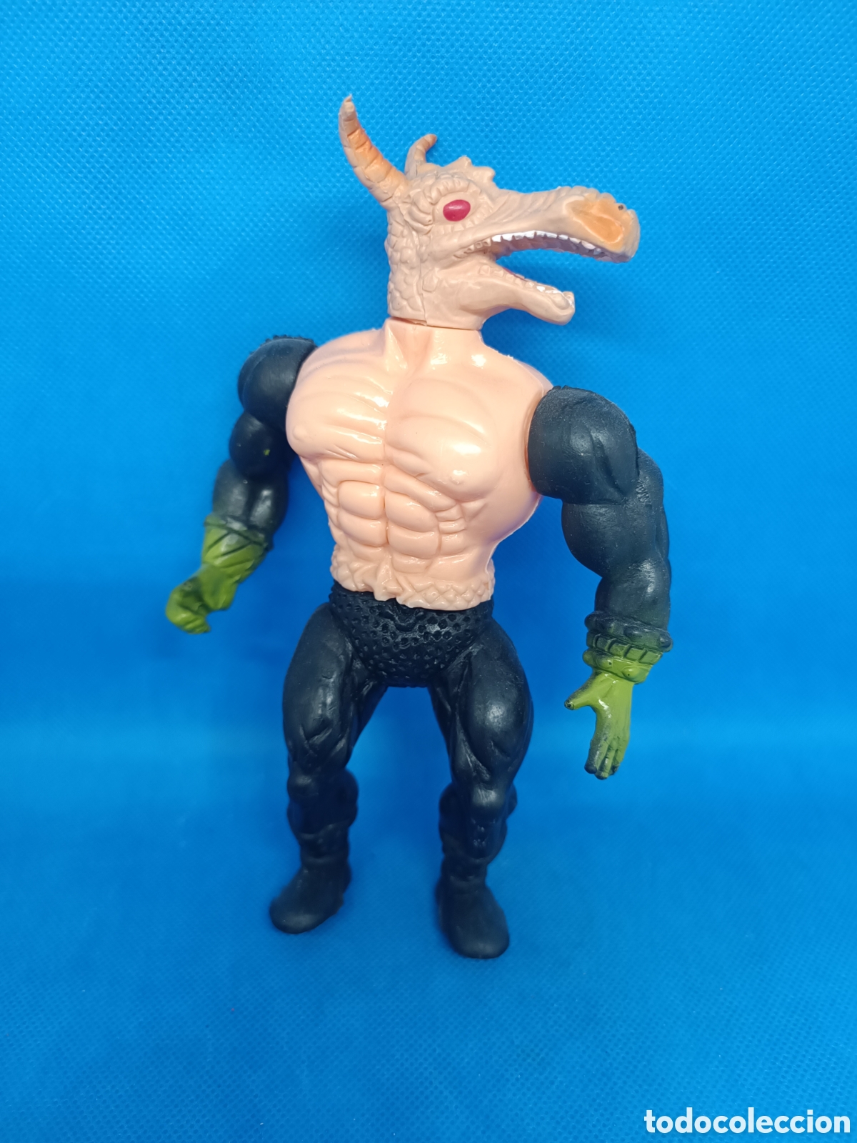 Figures Masters of the Universe: Figura Domene cabeza de Drag&oacute;n Bootlleg H&eacute;roes Galaxy M&aacute;sters del Universo made in Spain