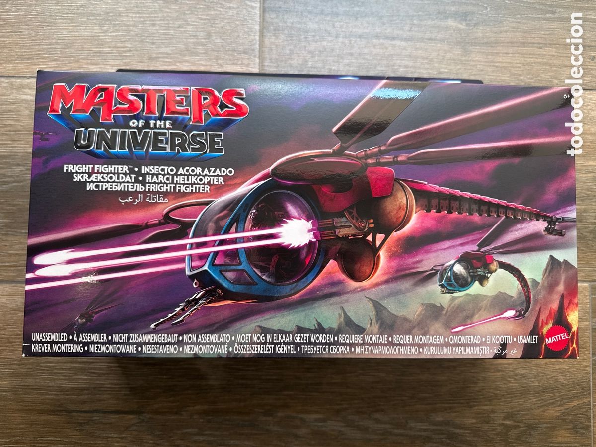 Figuras Masters del Universo: Nave Veh&iacute;culo Fright Fighter (Insecto Acorazado) Masters Of The Universe 2026 Movie Mattel