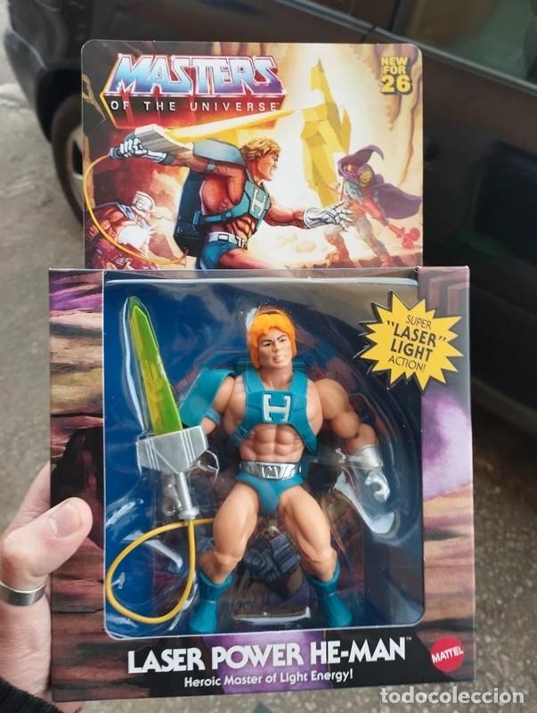 Figuras Masters del Universo: Laser power he-man motu origins masters universe universo laser espada luminosa